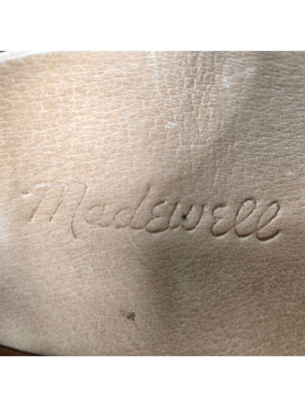 Madewell Platform Sandals 6 Brown Quilted Leather Minimalist Bohemian Fisherman - Picture 11 of 12